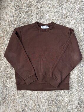 Sundae School Unisex Brown Uniform Crew Neck - Size S